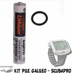 Kit Pile (Batterie) Pour Ordinateur GALILEO - Scubapro/Uwatec