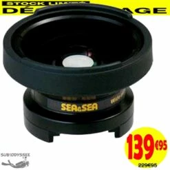 Lentille Conversion Grand Angle 28 Mm Pour DX-860G - SEA & SEA - DESTOCKAGE