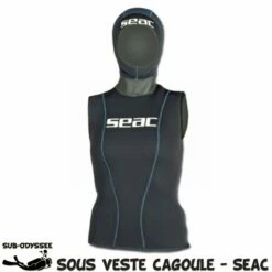 Gilet Sous-Veste A Cagoule Attenante 3,5 Mm Femme - Seac