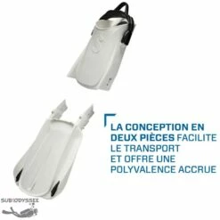 SEAWING SUPERNOVA Blanche Palme Demontable - Scubapro 12 SEAWING SUPERNOVA Blanche Palme Demontable - Scubapro -Sub-Odyssee Soldes Magasin seawing supernova blanche palme demontable scubapro 3