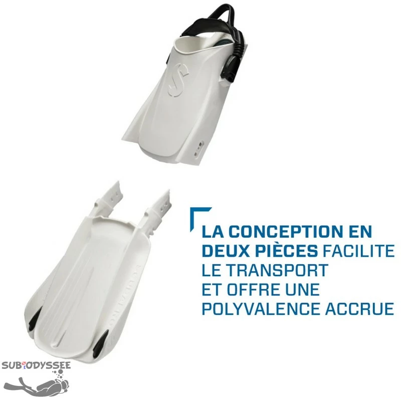 SEAWING SUPERNOVA Blanche Palme Demontable - Scubapro 6 SEAWING SUPERNOVA Blanche Palme Demontable - Scubapro – Image 4