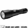 SHARK Phare Plongee 2500 Lumens Focale Variable - OCEAMA -Sub-Odyssee Soldes Magasin shark phare plongee 2500 lumens focale varialble oceama