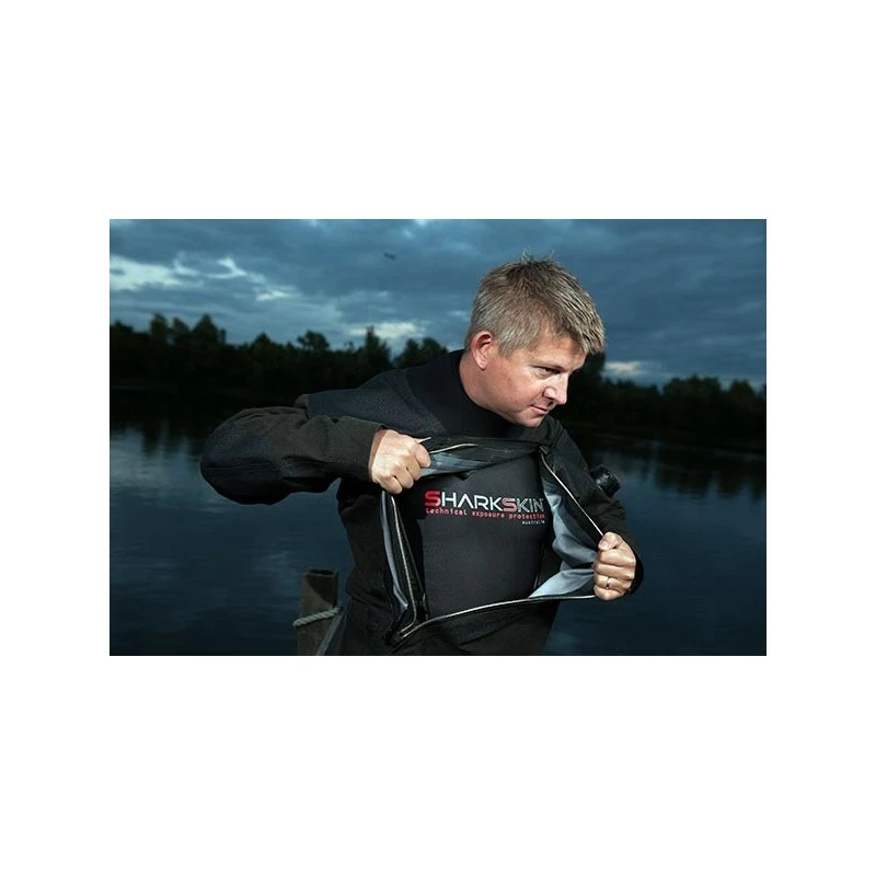 CHILLPROOF FULL SUIT Homme Monopièce Zip Dorsal - SHARKSKIN 5 CHILLPROOF FULL SUIT Homme Monopièce Zip Dorsal - SHARKSKIN – Image 3