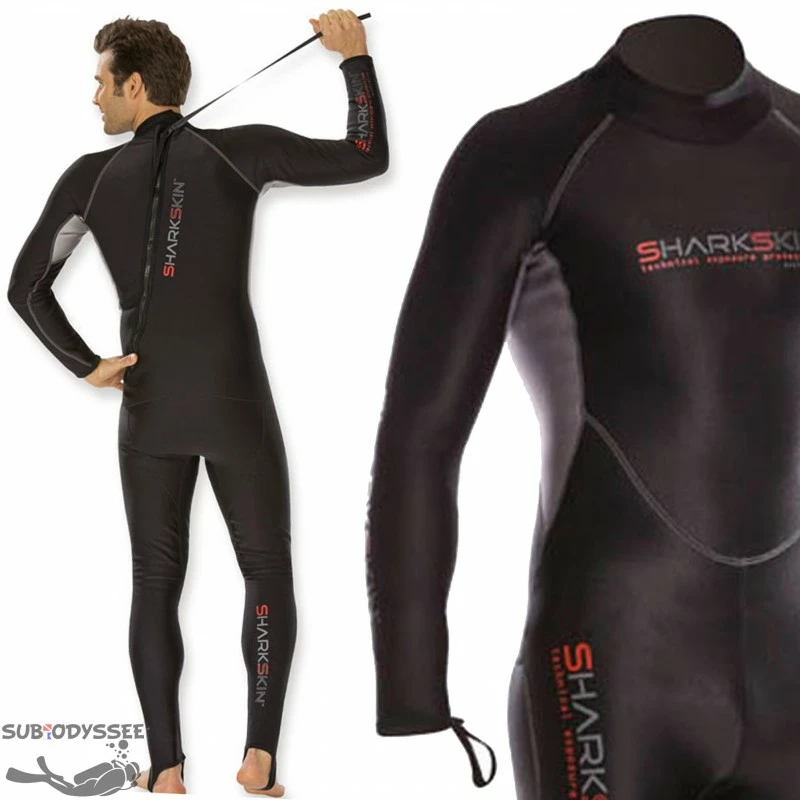 CHILLPROOF FULL SUIT Homme Monopièce Zip Dorsal - SHARKSKIN 3 CHILLPROOF FULL SUIT Homme Monopièce Zip Dorsal - SHARKSKIN
