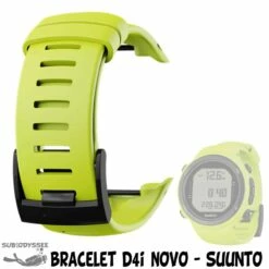 Bracelet D4i NOVO Lime Montre-ordinateur - Suunto