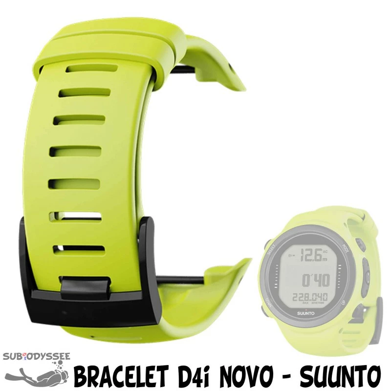 Bracelet D4i NOVO Lime Montre-ordinateur - Suunto 3 Bracelet D4i NOVO Lime Montre-ordinateur - Suunto