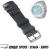 Bracelet STINGER & SPYDER (Partie Avec Boucle) - Suunto -Sub-Odyssee Soldes Magasin suunto bracelet ordinateur stinger spyder partie boucle pas cher sub odyssee