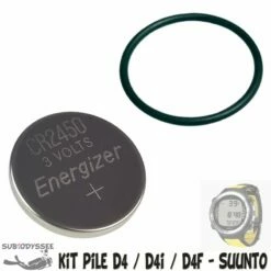 Kit Pile Pour Ordinateur D4 / D4i / D4i NOVO / D4F- Suunto