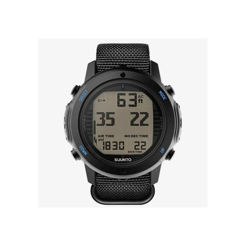 D6i NOVO ZULU Noir Montre Ordinateur + Interface USB - Suunto 5 D6i NOVO ZULU Noir Montre Ordinateur + Interface USB - Suunto – Image 3
