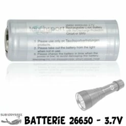 Batterie Li-Ion 26650 - POLALITE