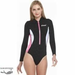 TERMICO Manches Longues Maillot Bain Femme Néoprène 2mm - Cressi -Sub-Odyssee Soldes Magasin termico manches longues maillot bain femme neoprene 2mm cressi 2