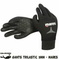 TRILASTIC 3/2mm Gant De Plongée Néoprène - MARES