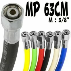 Tuyau / Flexible MP 63cm 3/8" Moyenne Pression Pour Détendeur