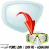 Verre Correcteur LOOK1 & LOOK HD Négatif (-1.0 à -10.0) - Aqualung -Sub-Odyssee Soldes Magasin verre correcteur look1 look hd negatif 10 a 100 aqualung