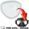 Verre Correcteur MYSTIC Négatif (-1.5 à -5.0) - Sporasub 2 Verre Correcteur MYSTIC Négatif (-1.5 à -5.0) - Sporasub -Sub-Odyssee Soldes Magasin verre correcteur mystic negatif myopie sporasub pas cher palanquee sub odyssee lyon